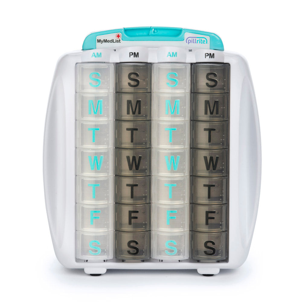 PillRite Medication and Supplement Pillbox Organizer