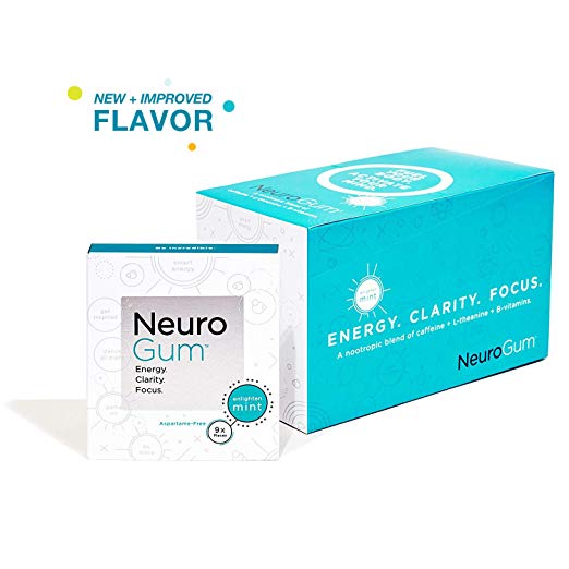 NEURO GUM Nootropic Energy Gum 12PKS